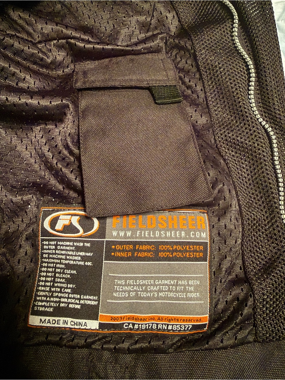 Women's Black and Gray Mesh Performance Jacket - Picture 11 of 16